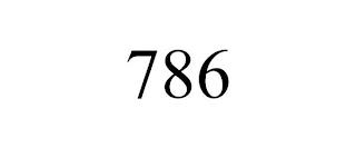 786 trademark