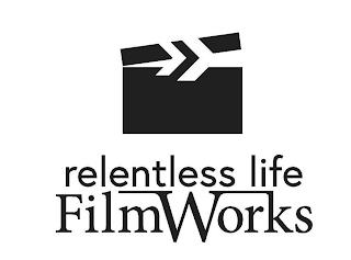 RELENTLESS LIFE FILMWORKS trademark