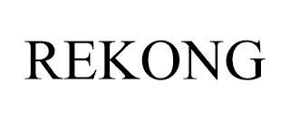 REKONG trademark