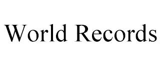 WORLD RECORDS trademark