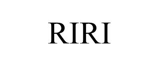 RIRI trademark