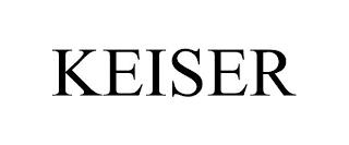 KEISER trademark