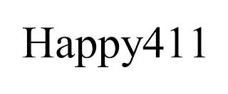 HAPPY411 trademark