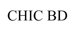 CHIC BD trademark