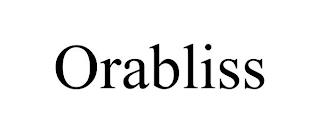 ORABLISS trademark