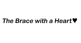 THE BRACE WITH A HEART trademark