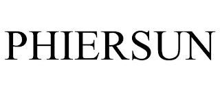 PHIERSUN trademark