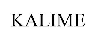 KALIME trademark