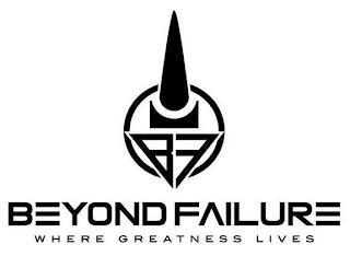 BEYOND FAILURE WHERE GREATNESS LIVES trademark