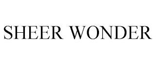 SHEER WONDER trademark