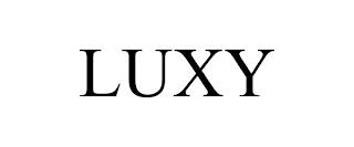 LUXY trademark