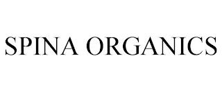 SPINA ORGANICS trademark