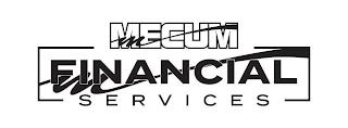 M MECUM M FINANCIAL SERVICES trademark