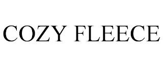 COZY FLEECE trademark