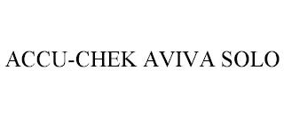 ACCU-CHEK AVIVA SOLO trademark