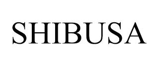 SHIBUSA trademark