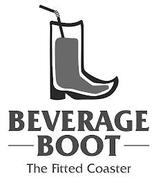 BEVERAGE BOOT THE FITTED COASTER trademark