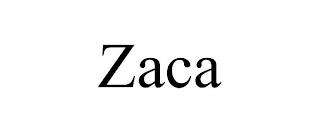 ZACA trademark