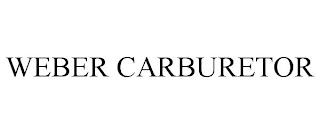 WEBER CARBURETOR trademark