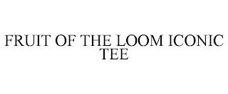 FRUIT OF THE LOOM ICONIC TEE trademark