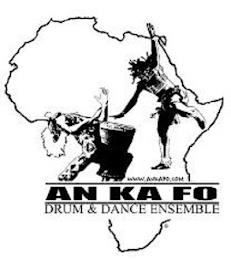 AN KA FO DRUM & DANCE ENSEMBLE WWW.ANKAFO.COM trademark