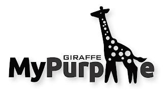 MY PURPLE GIRAFFE trademark