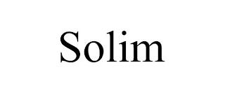 SOLIM trademark