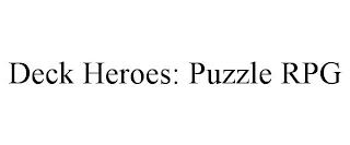 DECK HEROES: PUZZLE RPG trademark