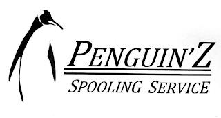 PENGUIN'Z SPOOLING SERVICE trademark