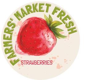 FARMERS' MARKET FRESH STRAWBERRIES trademark