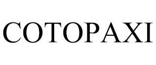 COTOPAXI trademark