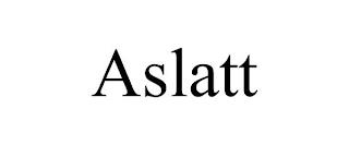 ASLATT trademark