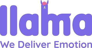 LLAMA WE DELIVER EMOTION trademark