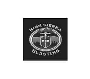 HSB HIGH SIERRA BLASTING trademark