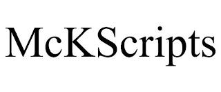 MCKSCRIPTS trademark