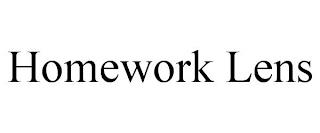 HOMEWORK LENS trademark