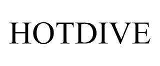 HOTDIVE trademark