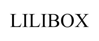 LILIBOX trademark