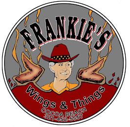 FRANKIE'S WINGS & THINGS COCOA BEACH 321-452-5557 trademark