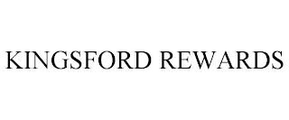 KINGSFORD REWARDS trademark