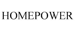 HOMEPOWER trademark