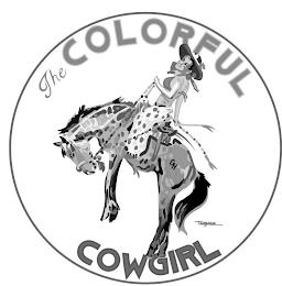 THE COLORFUL COWGIRL GH TEAL BLAKE trademark