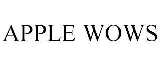 APPLE WOWS trademark