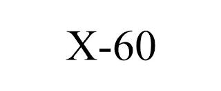 X-60 trademark