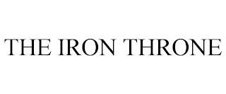 THE IRON THRONE trademark