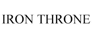 IRON THRONE trademark