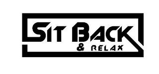 SIT BACK & RELAX trademark