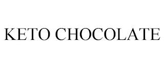 KETO CHOCOLATE trademark