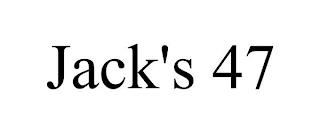 JACK'S 47 trademark