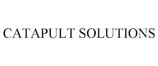 CATAPULT SOLUTIONS trademark